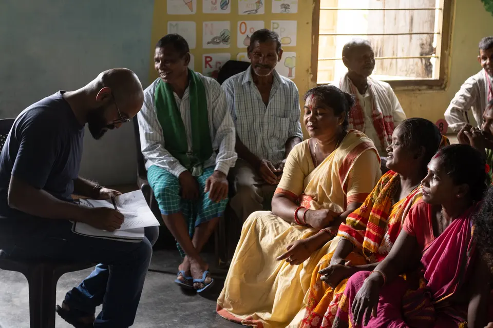 An elicitation session with Santali speakers (2024)