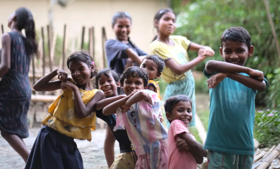 Children near Tezpur, Assam (2024)