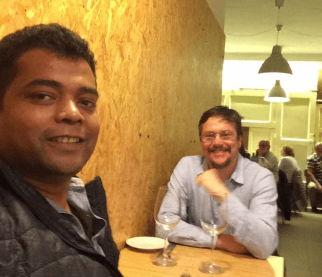 Dr. Bikram Jora and Dr. Greg Anderson travel to a conference to speak about their recent findings.