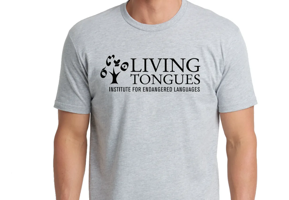 The grey Living Tongues T-shirt
